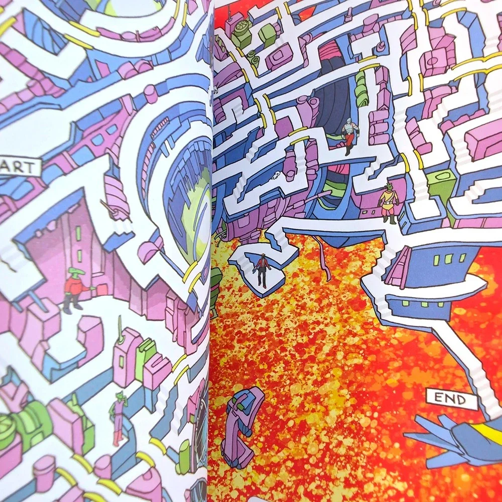 Marvel Marvel Mazes Activity Puzzle Book 2020 Softback Illustrations